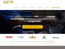 Tablet Screenshot of gtrconsultoria.com.br